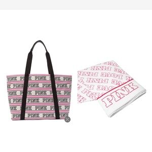 PINK VS Tote and Towel